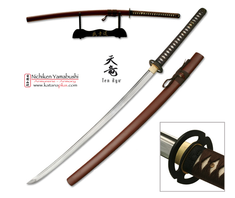 Armurerie Nichiken Yamabushi: sabres japonais fonctionnels, katana,  wakizashi, tanto, armes d'auto-défense, couteaux de chasse et couteaux de  lancer