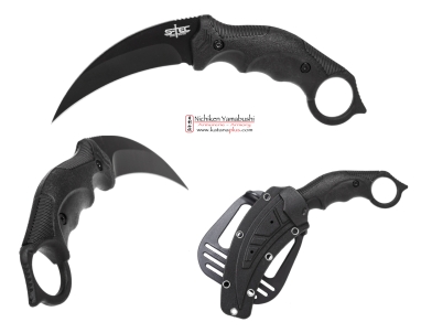 Black tactical Karambit