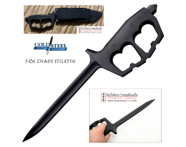 FGX CHAOS Stiletto Cold Steel avec Étui